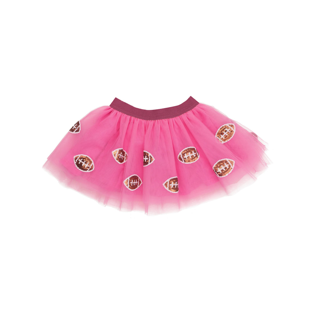 Footballs Pink Tutu Skirt