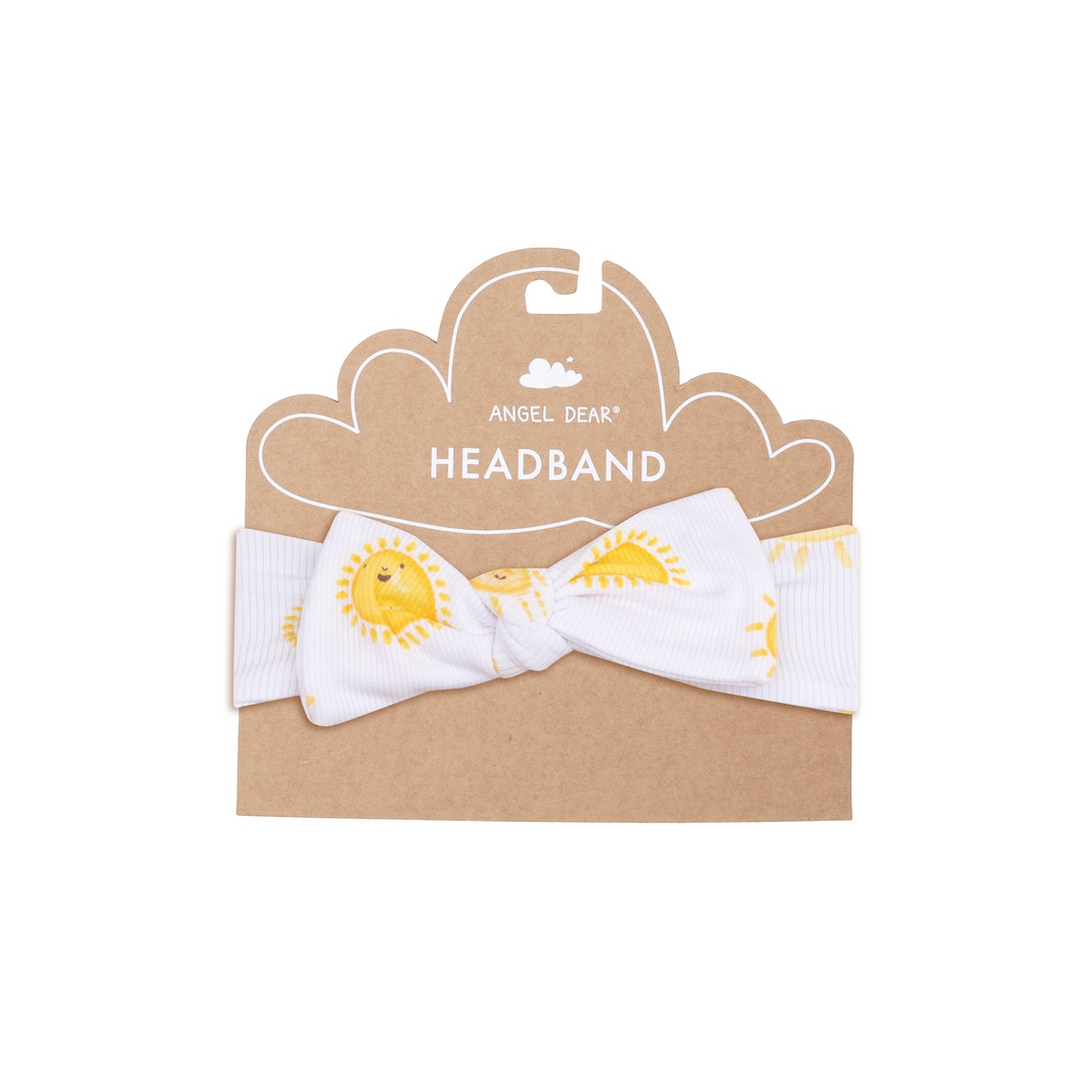 Happy Suns Knot Headband 0-12M
