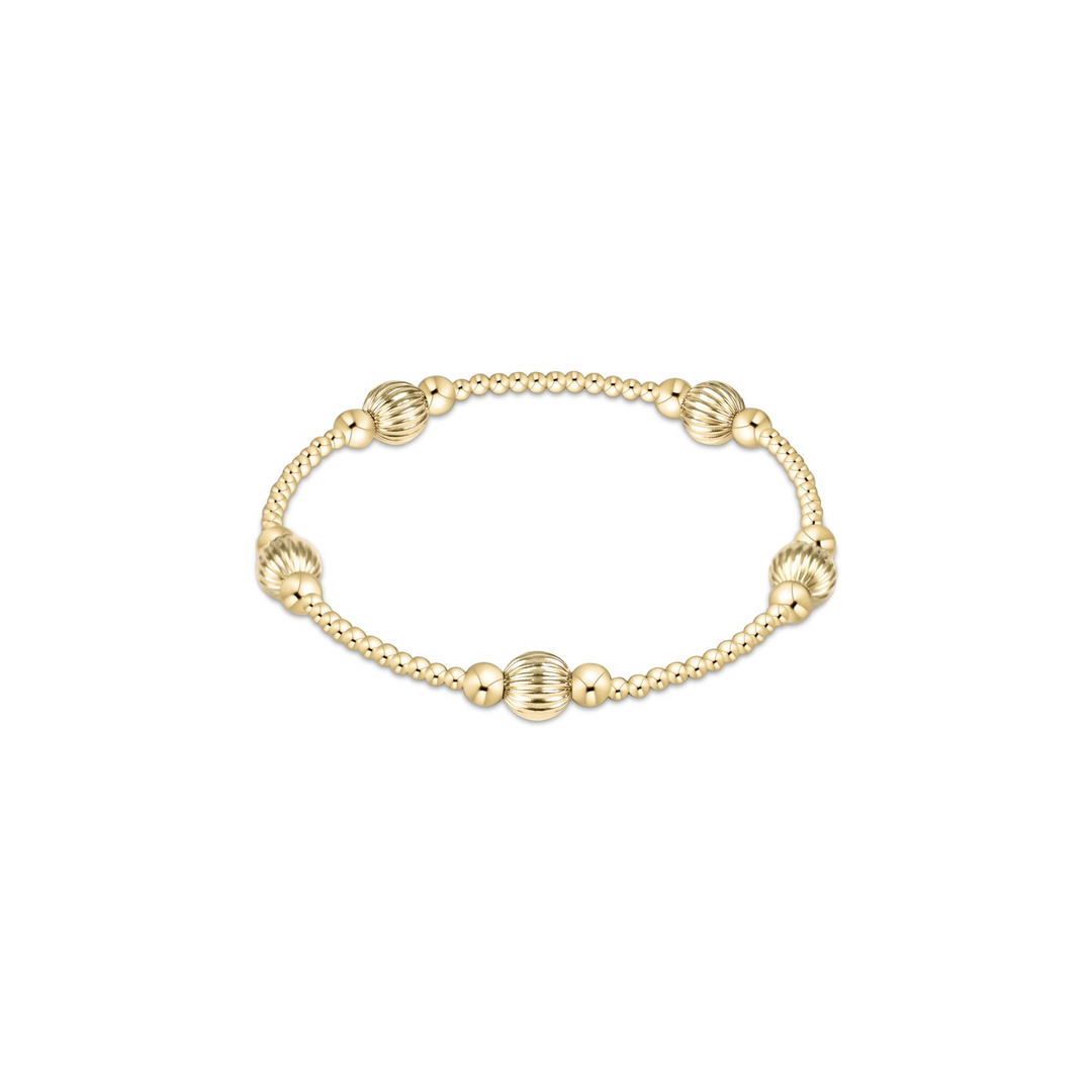 Purpose Dignity 6mm Bead Bracelet - Gold