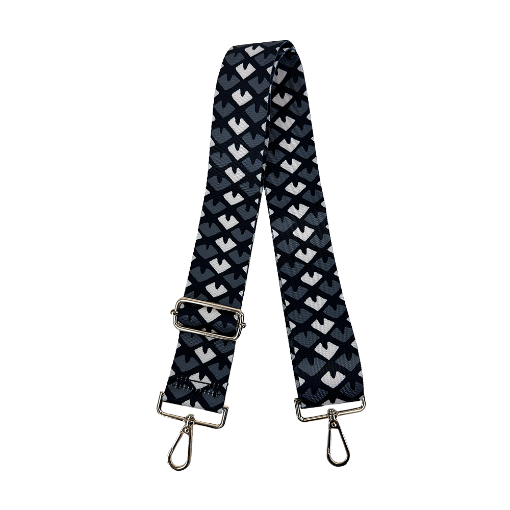Madcap Cottage x Ahdorned Interchangeable Adjustable Bag Straps - Jaipur Black