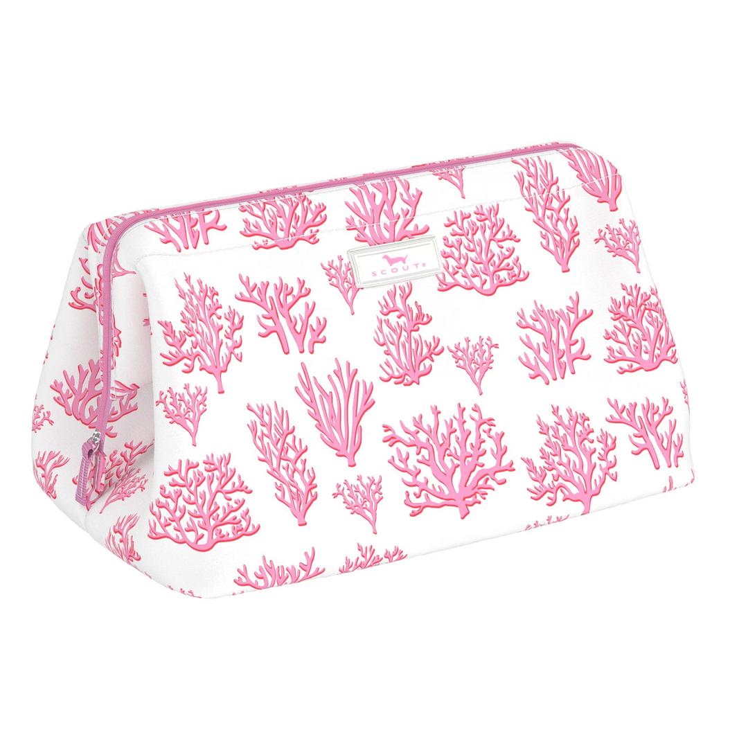 Big Mouth Makeup Bag - Floral Reef
