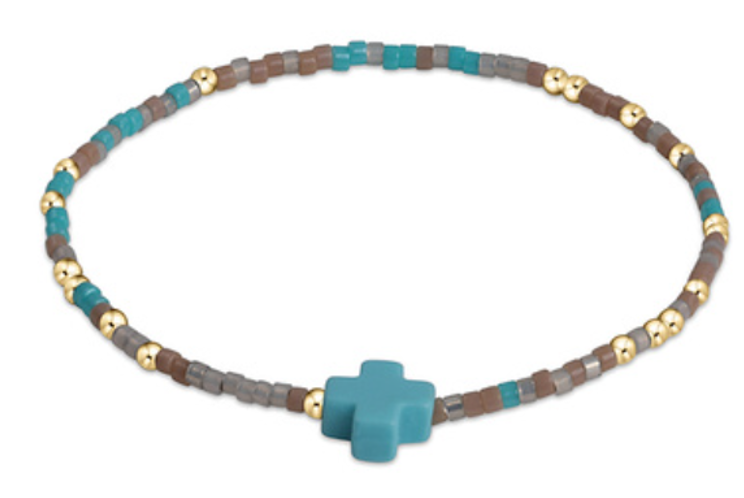 egirl Hope Unwritten Signature Cross Bracelet - Where's The Beach?