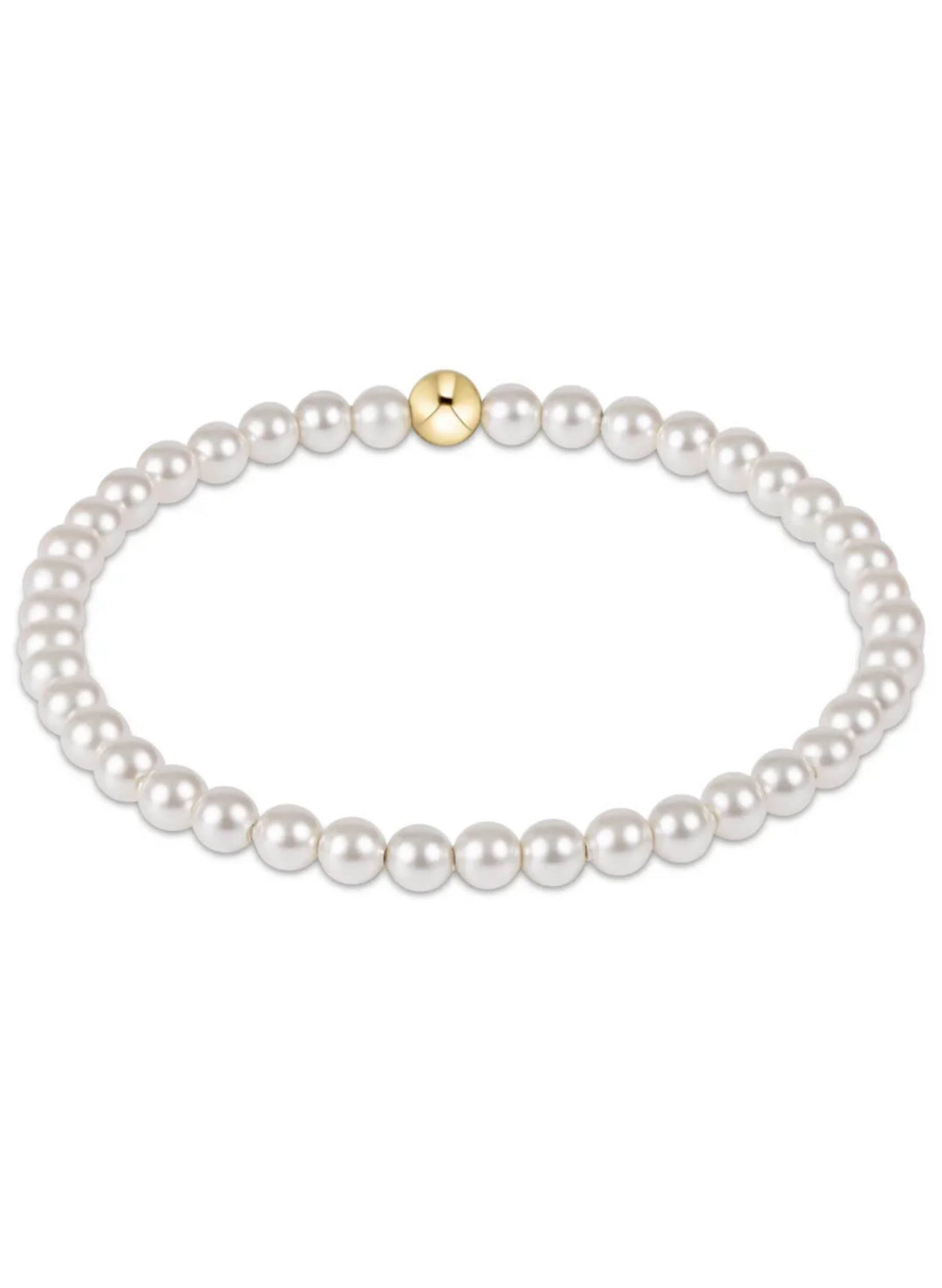Classic Pearl 4mm Bead Bracelet