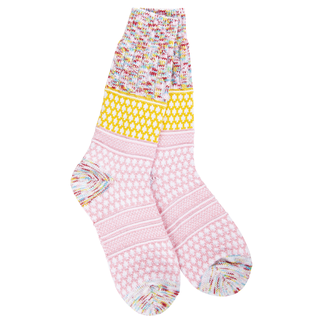 Gallery Textured Crew - Whimsical Multi
