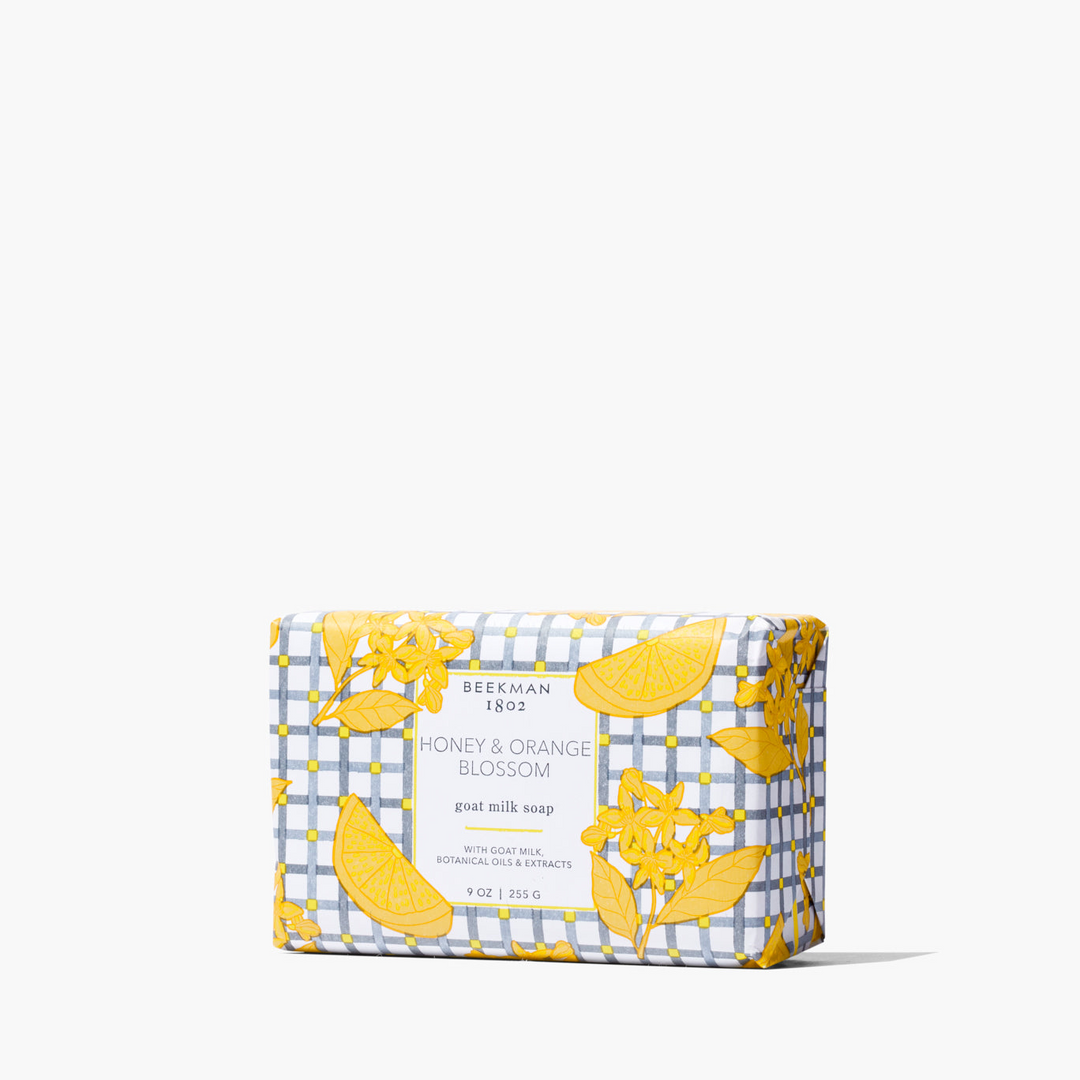 Honey & Orange Blossom Goat Milk Bar Soap