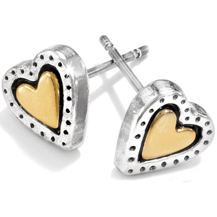 Rendezvous Mini Post Earrings - Silver/Gold