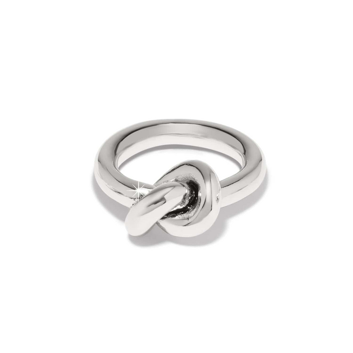 Interlok Single Knot Ring (Silver)