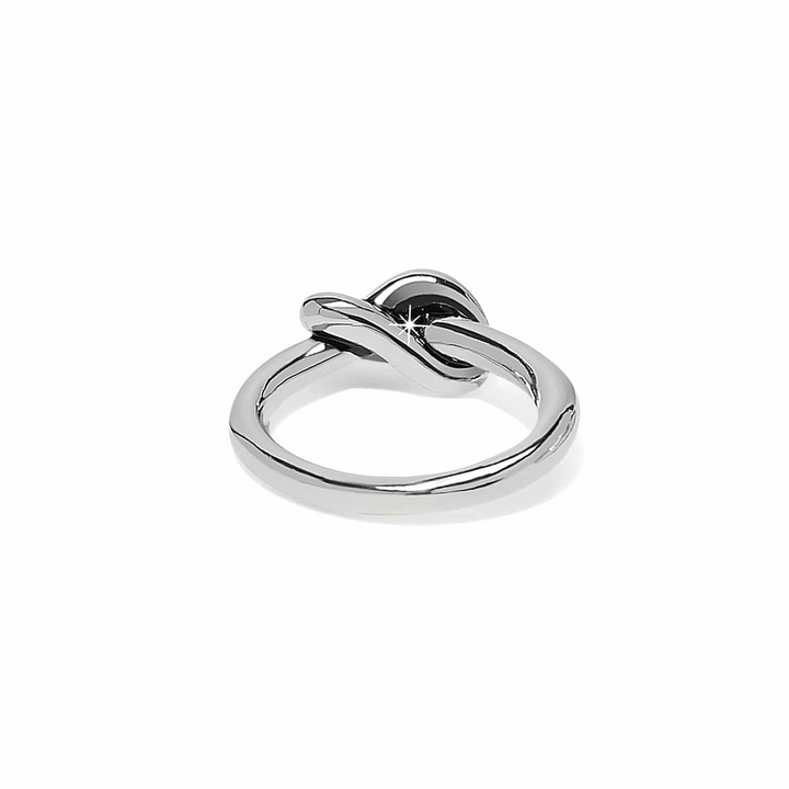 Interlok Single Knot Ring (Silver)