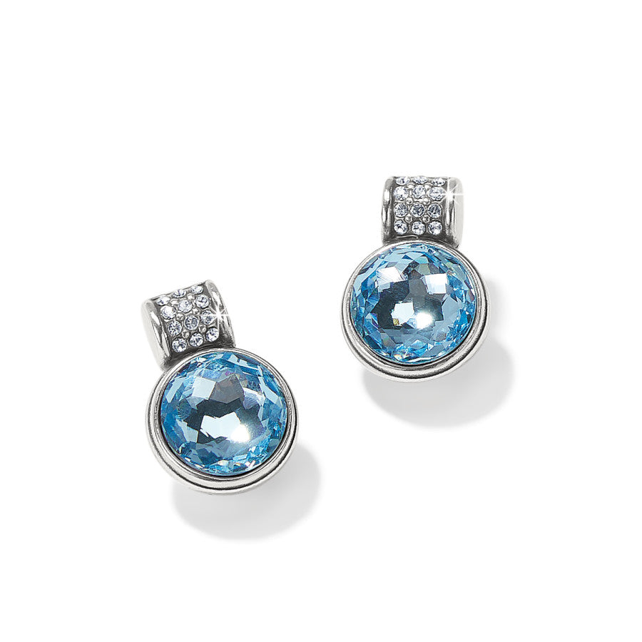 Meridian Aurora Petite Post Earrings - Aqua