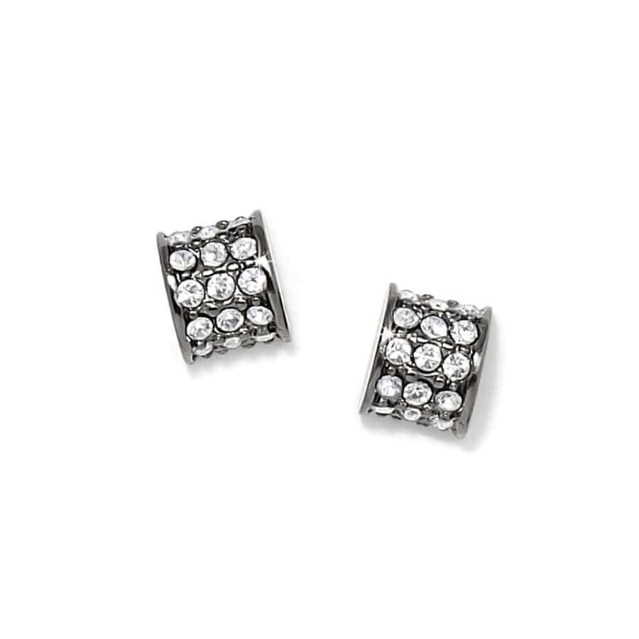 Meridian Post Earrings - Gun Metal