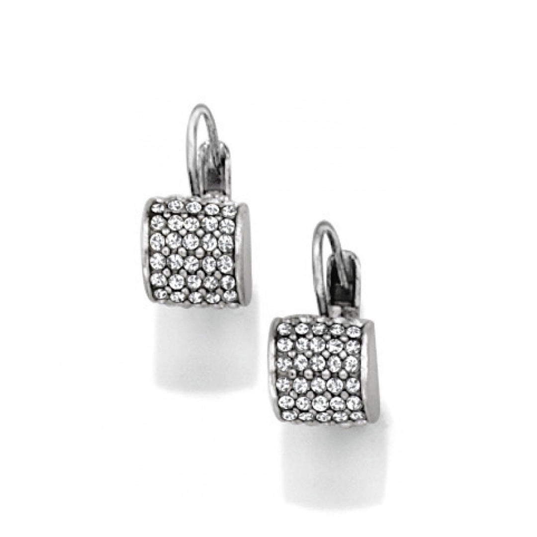 Meridian Leverback Earrings - Silver