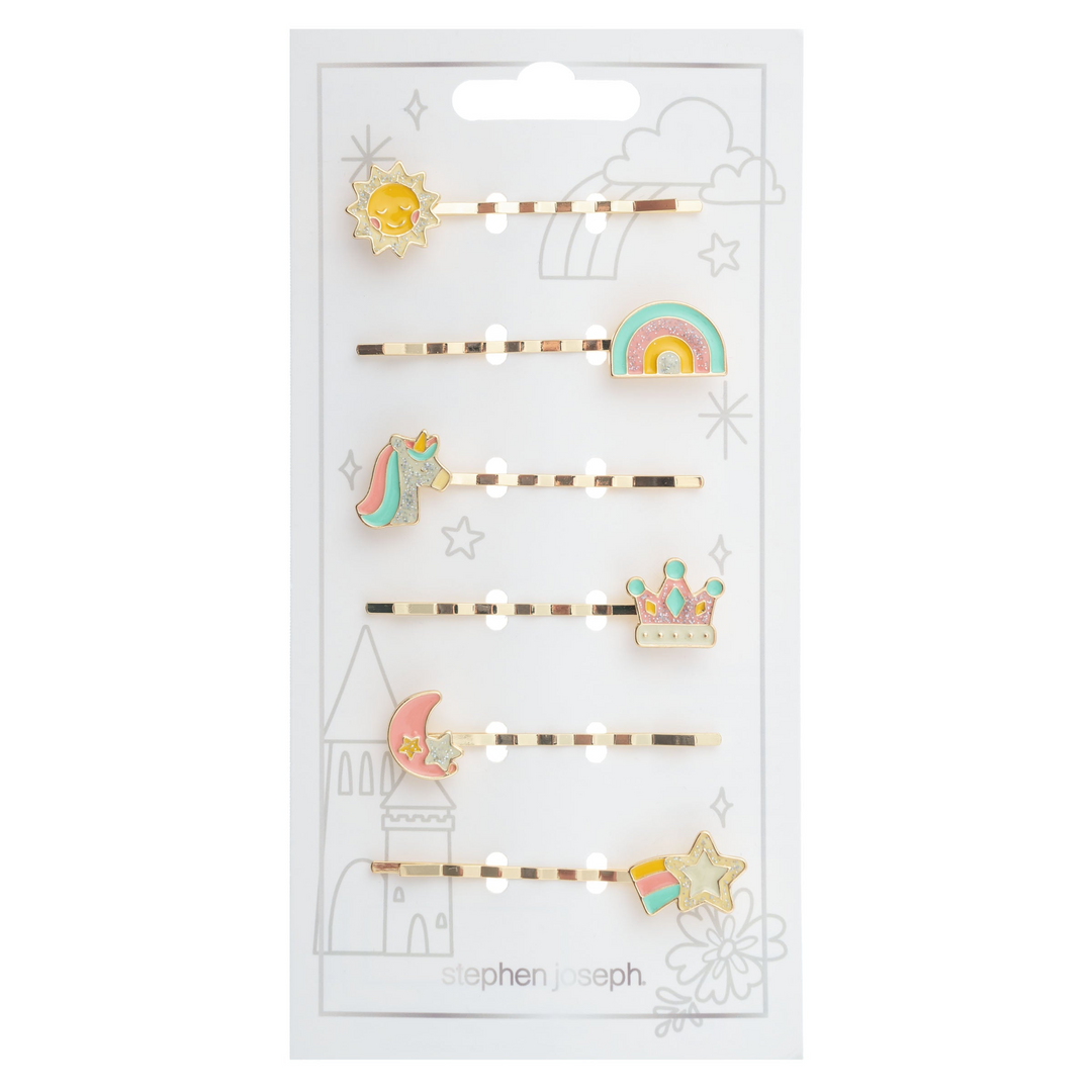 Enamel Hair Pins - Unicorn