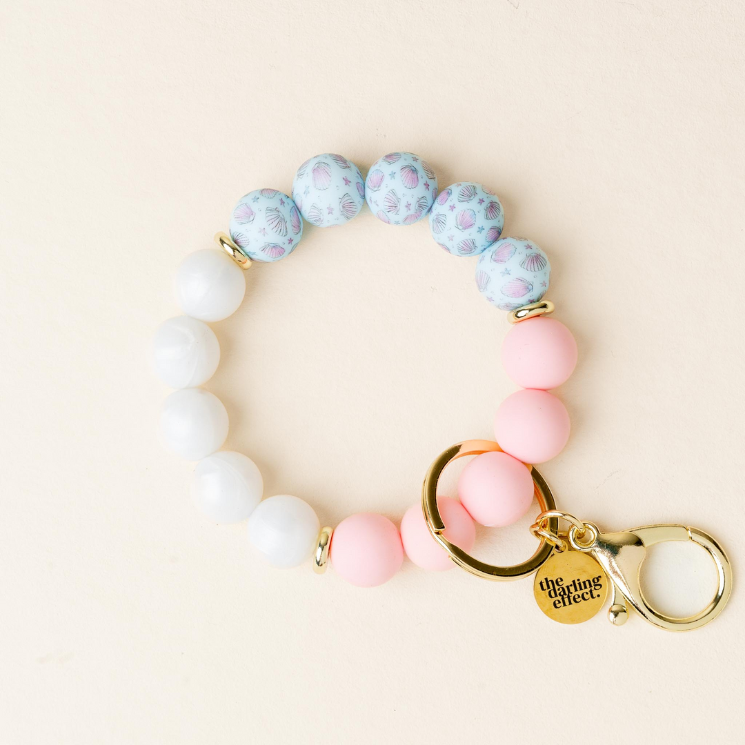 Hands-Free Keychain Wristlet - Tidal Treasure