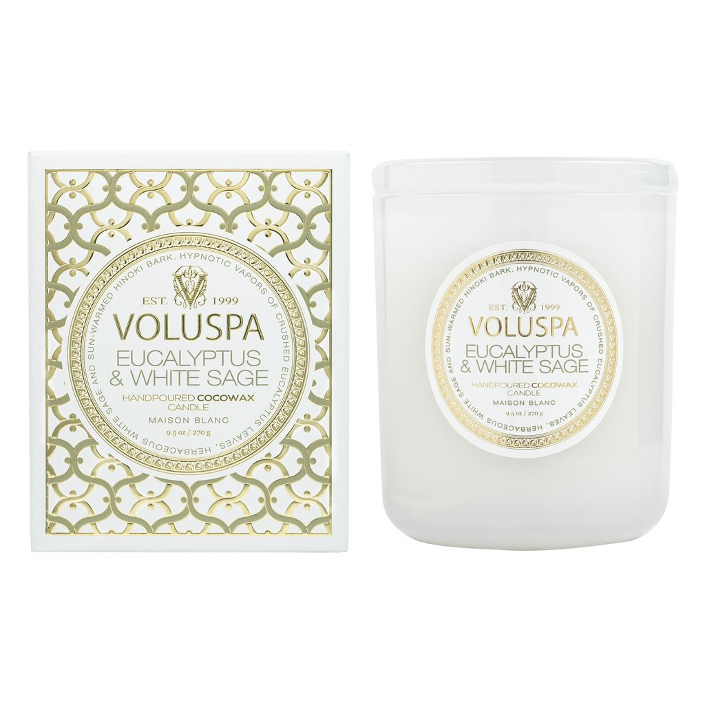 Eucalyptus & White Sage - Classic Candle