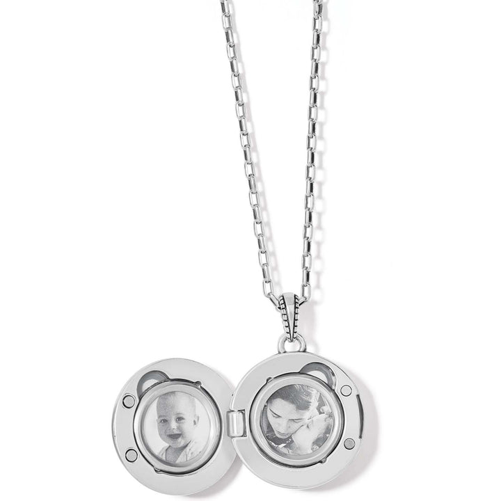 Romanza Round Locket Necklace