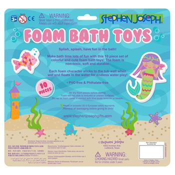 Foam Bath Toy - Mermaid