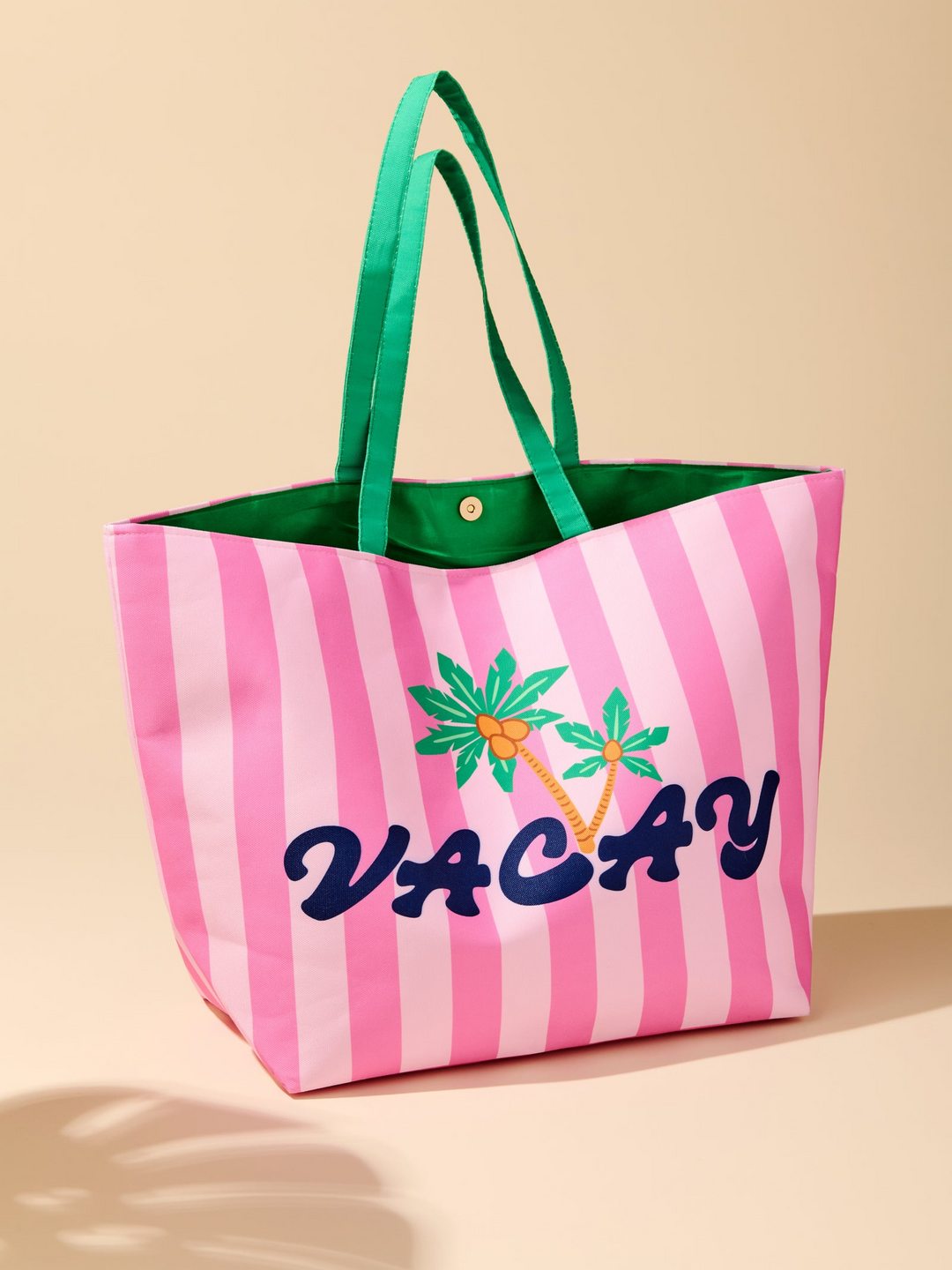 "Vacay" Carryall Tote - Pink