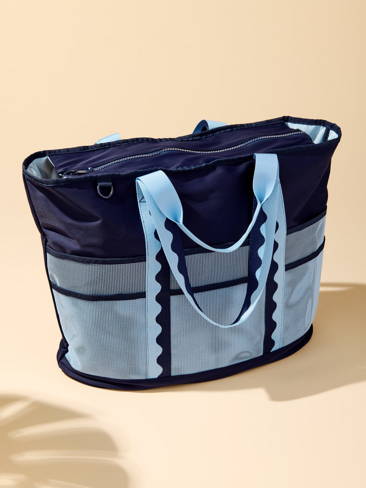 Camden Neoprene Tote - Navy