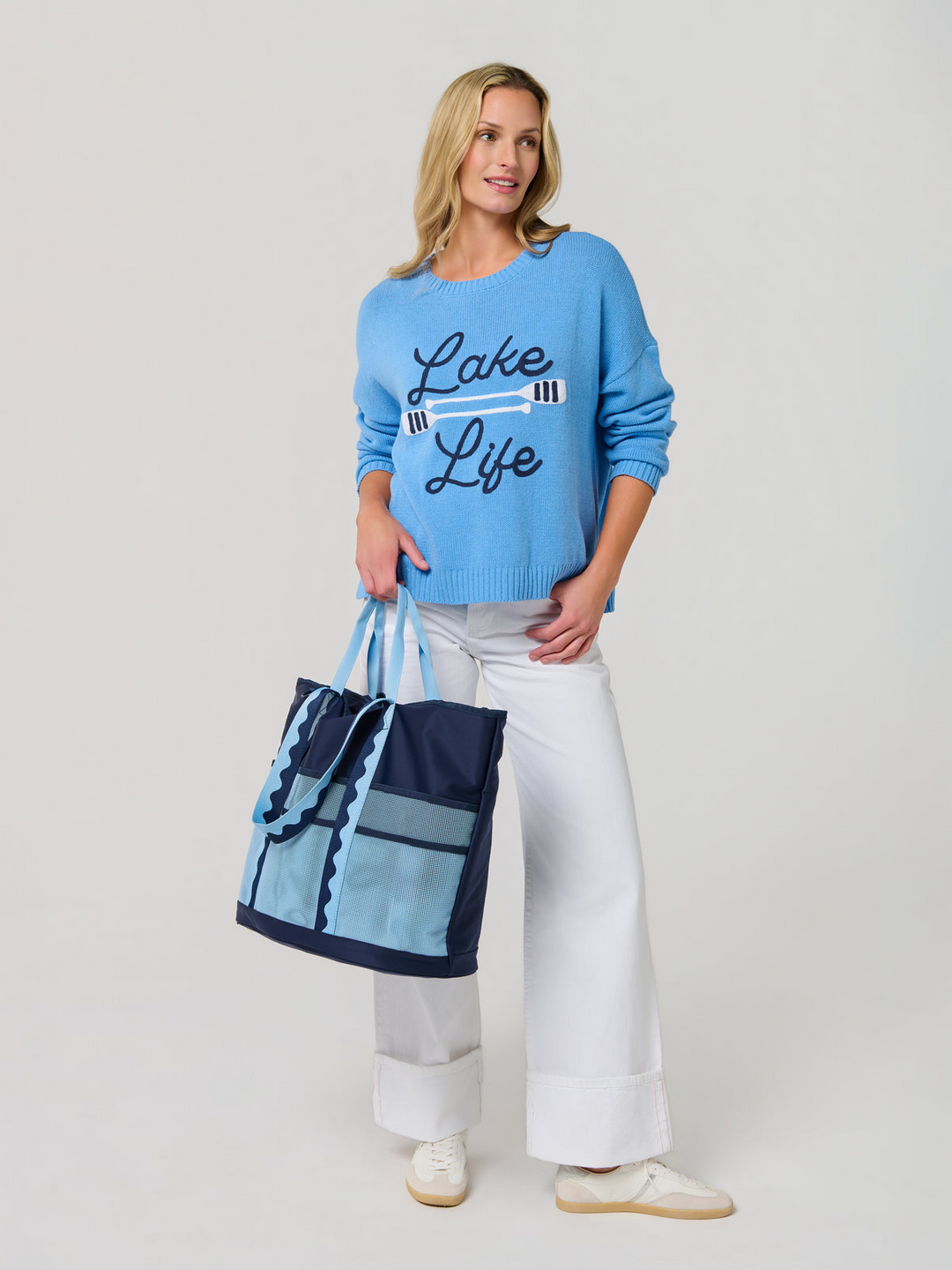 Camden Neoprene Tote - Navy