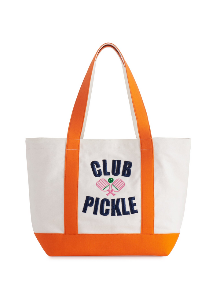 Club Pickle Tote - Ivory