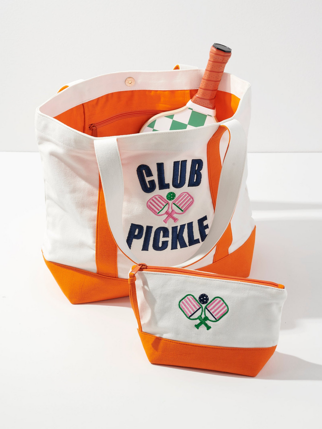 Club Pickle Tote - Ivory