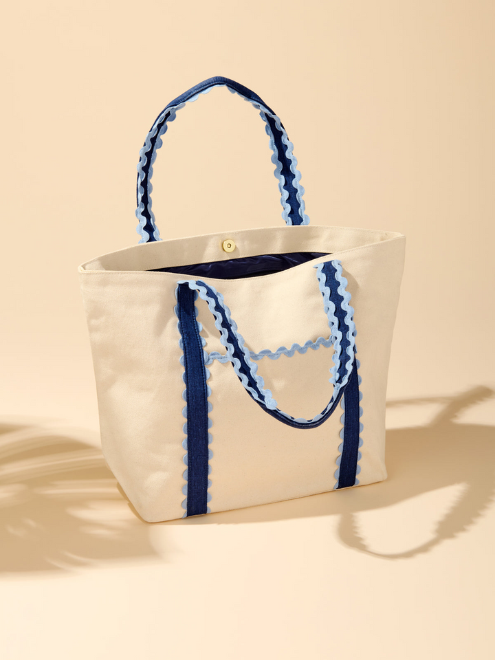 Poppy Tote - Blue
