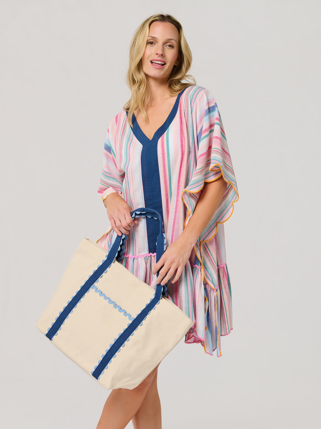 Poppy Tote - Blue