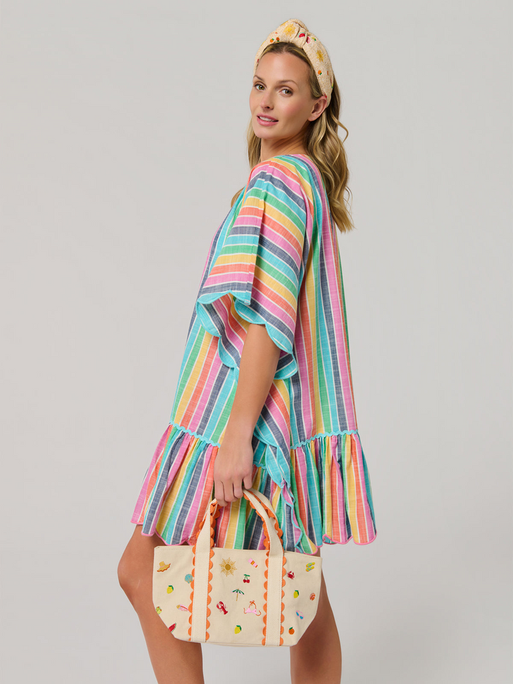 Summer Icons Mini Tote - Natural