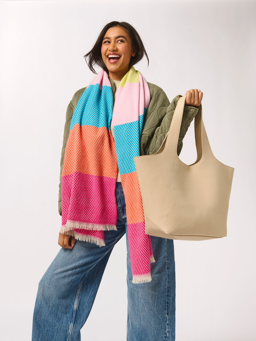 Alba Tote - Pebble