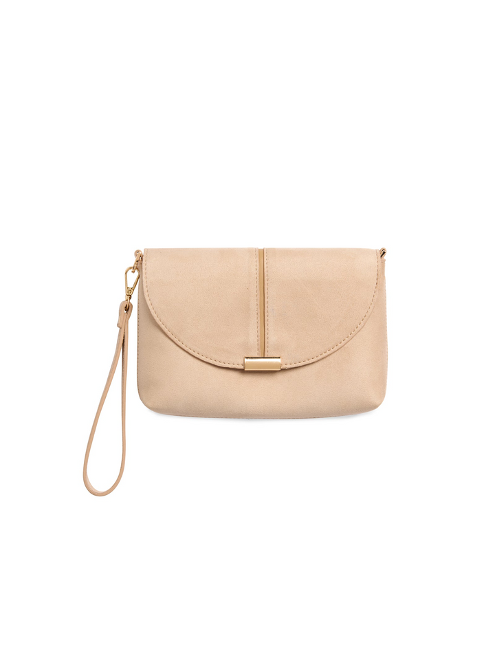 Lauren Cross-Body/Wristlet - Stone