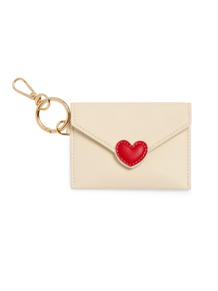 Love Letter Card Case - Ivory