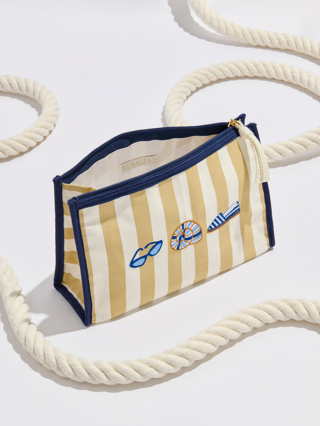 Shelly Zip Pouch - Natural