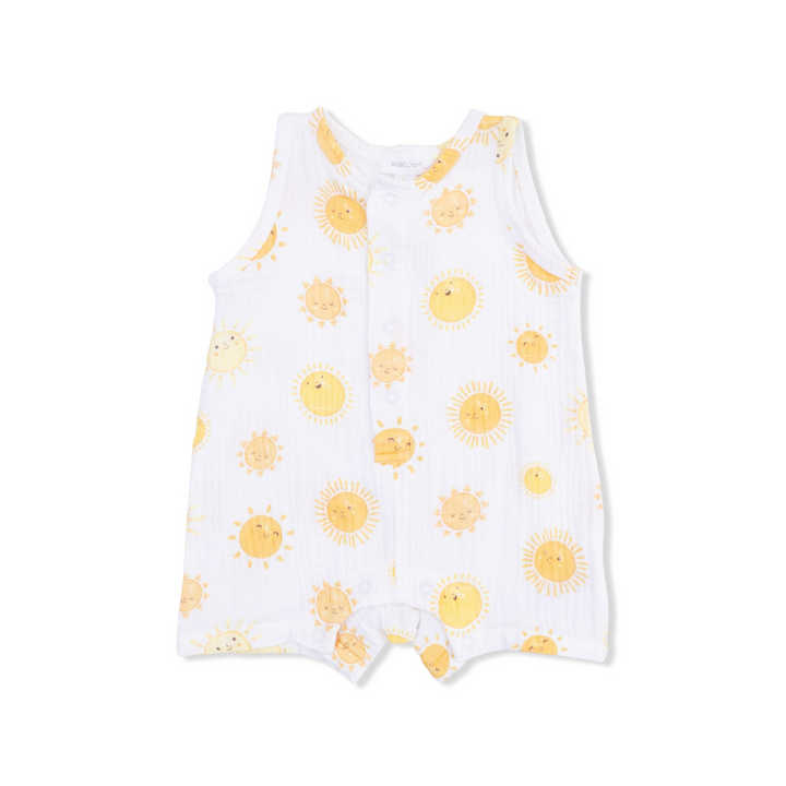 Happy Suns Sleeveless Shortie Romper