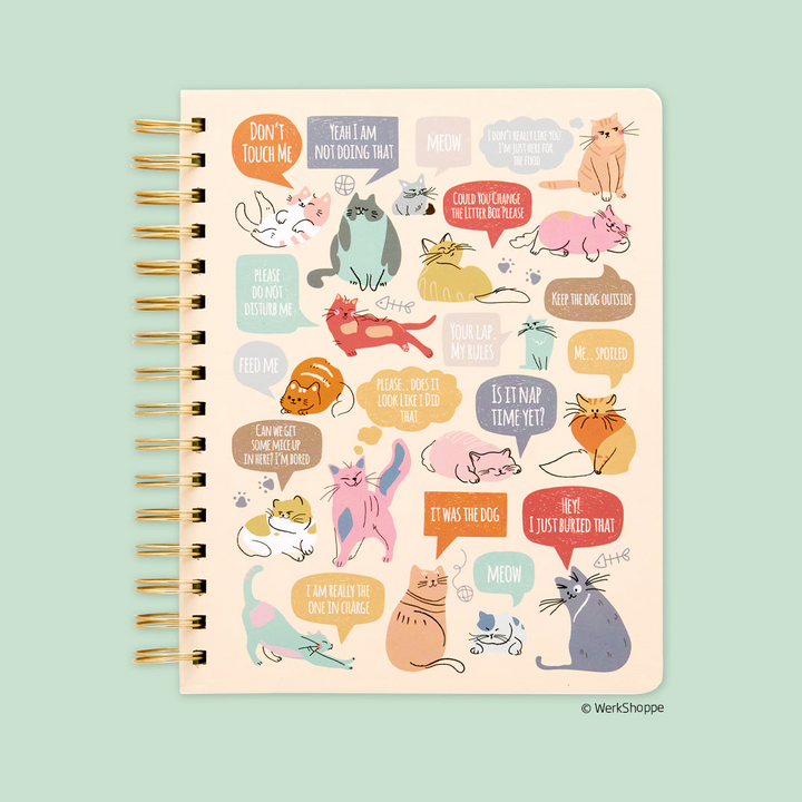 If Cats Could Talk Spiral Notebook