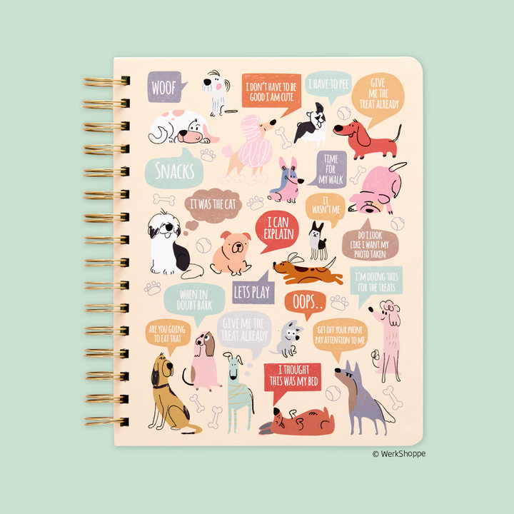 If Dogs Could Talk Spiral Notebook