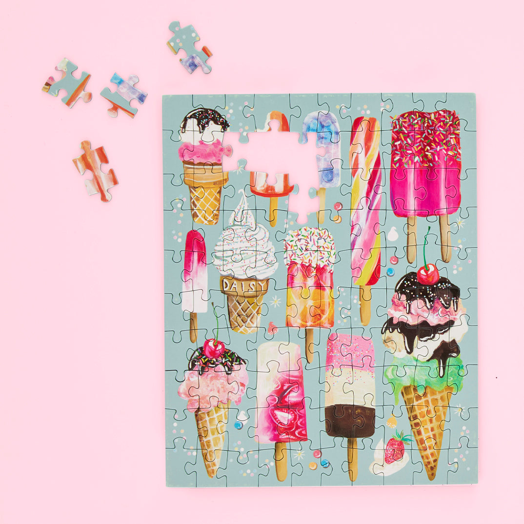 Ice Cream & Pops 100 Puzzle Snax