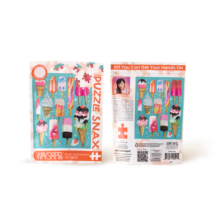 Ice Cream & Pops 100 Puzzle Snax