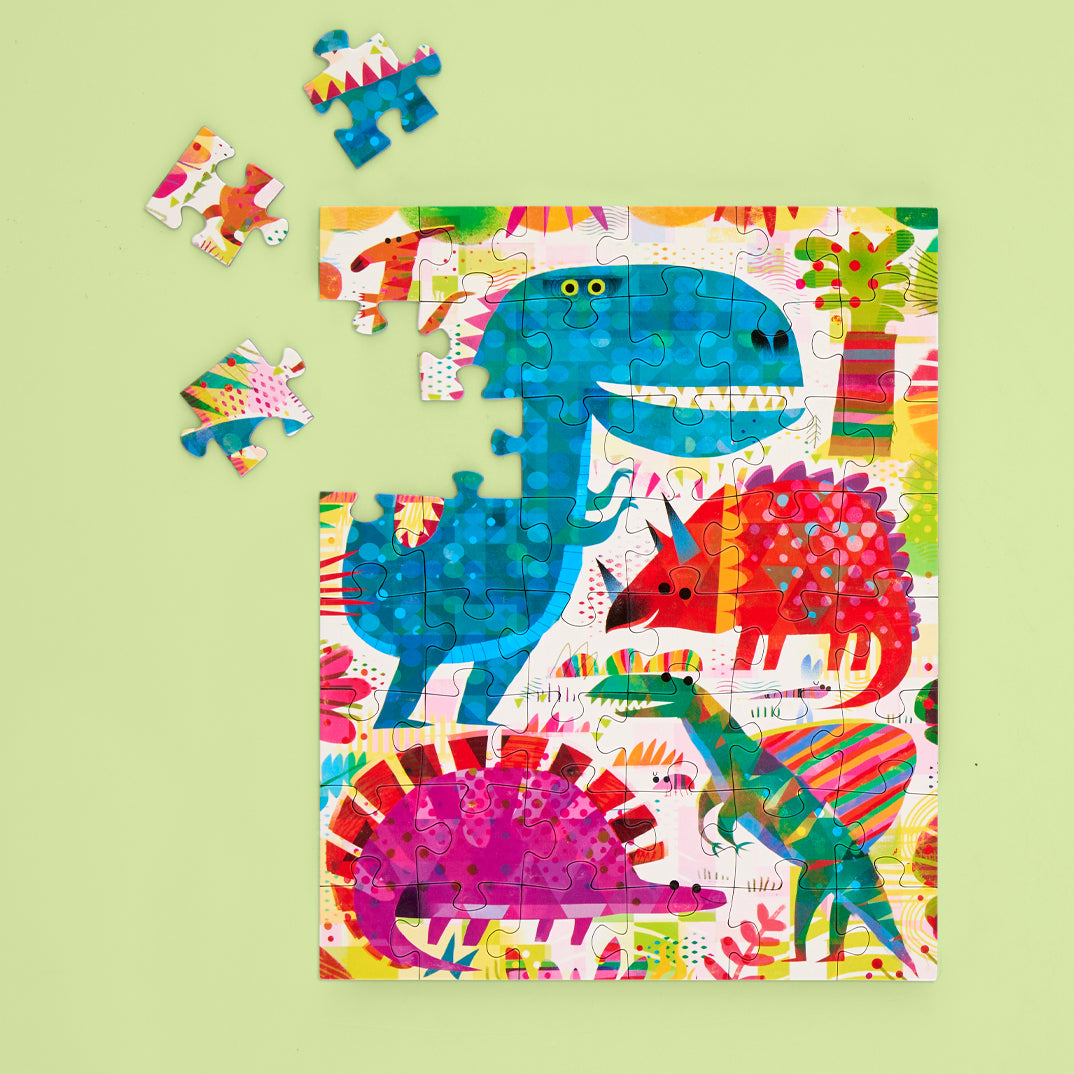 Dinosaur Day 48 Puzzle Snax