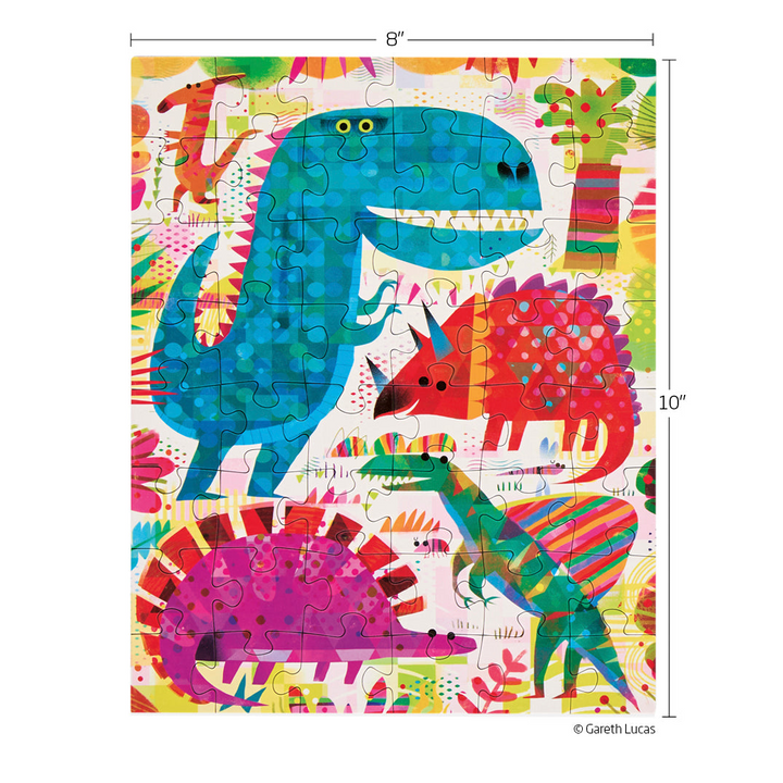 Dinosaur Day 48 Puzzle Snax