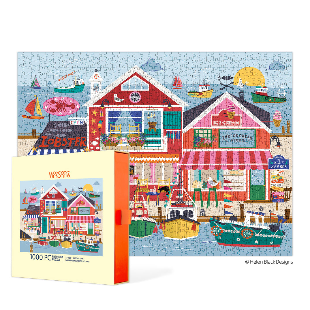 Blue Harbor 1000 Piece Puzzle