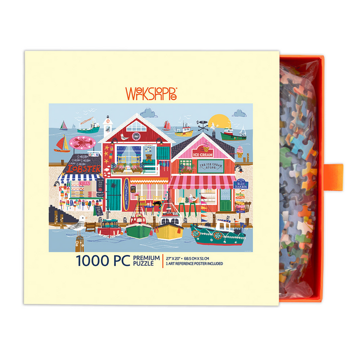 Blue Harbor 1000 Piece Puzzle