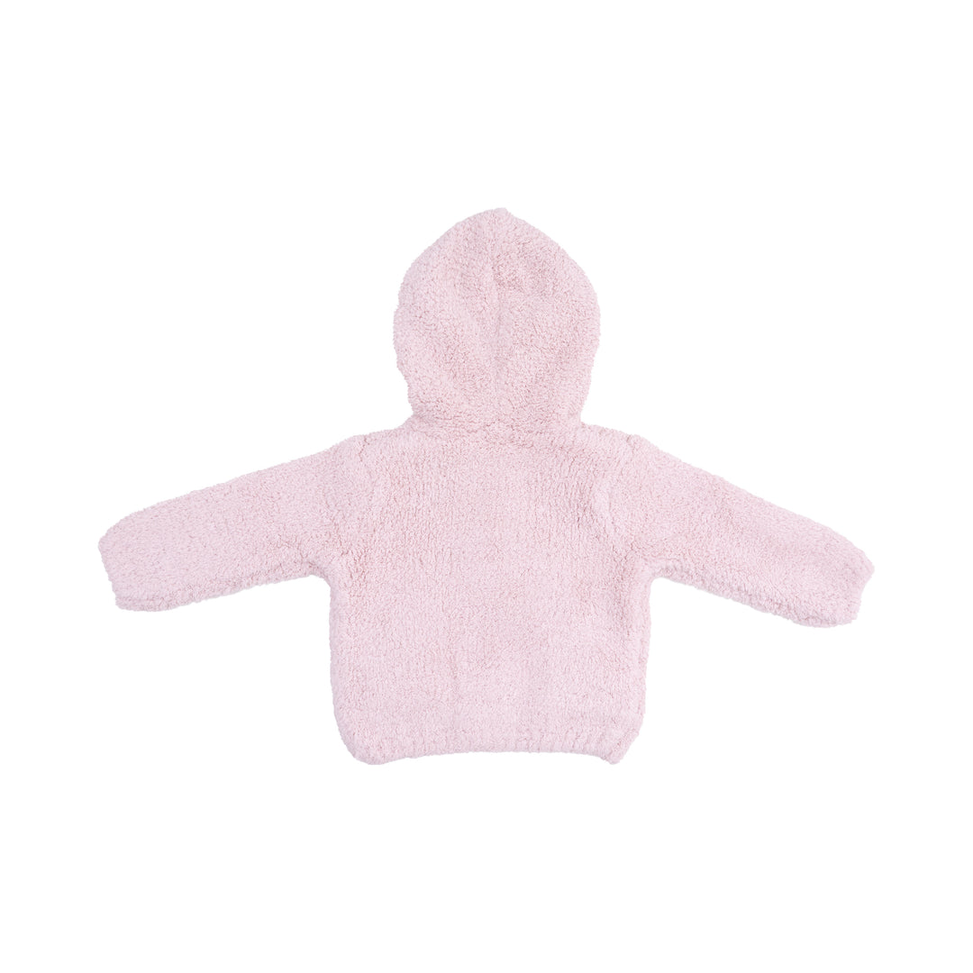 Chenille Hooded Jacket - Blush