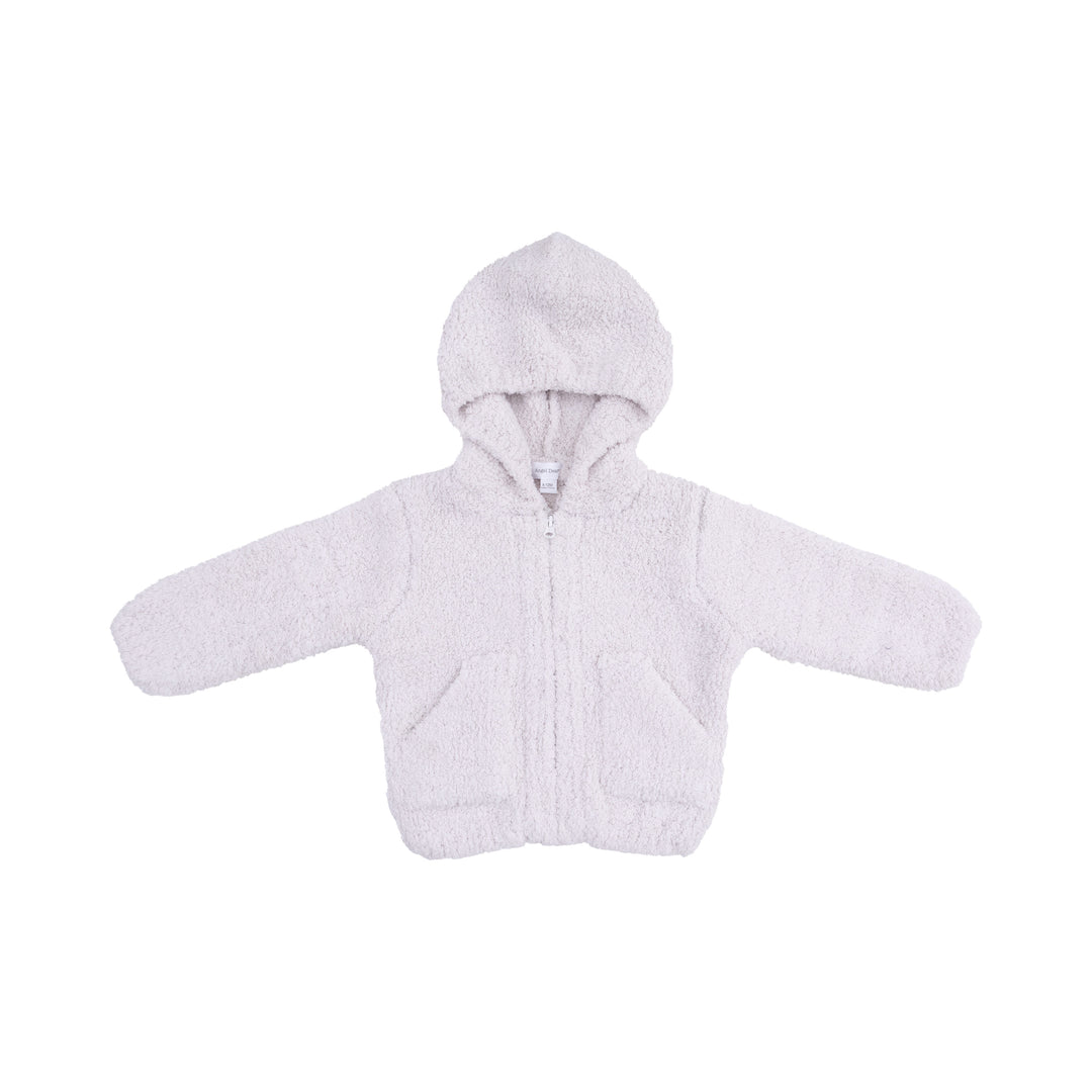 Chenille Hooded Jacket - Natural