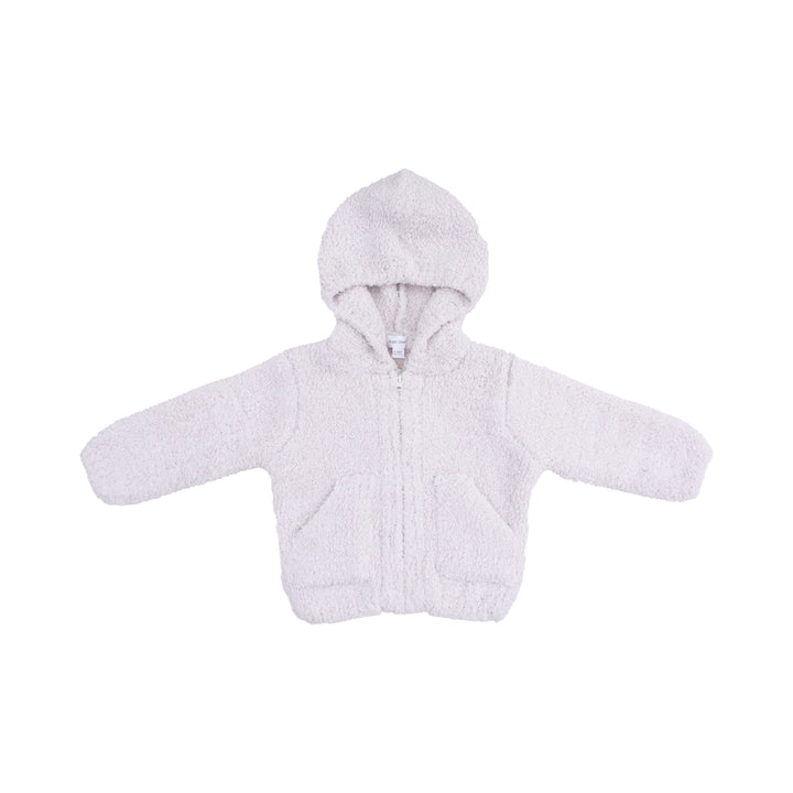 Chenille Hooded Jacket - Natural