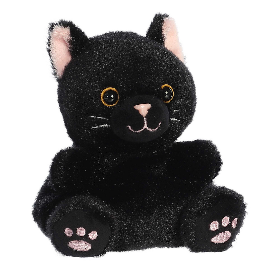 Twilight Black Cat Palm Pals Plush