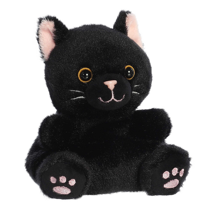 Twilight Black Cat Palm Pals Plush