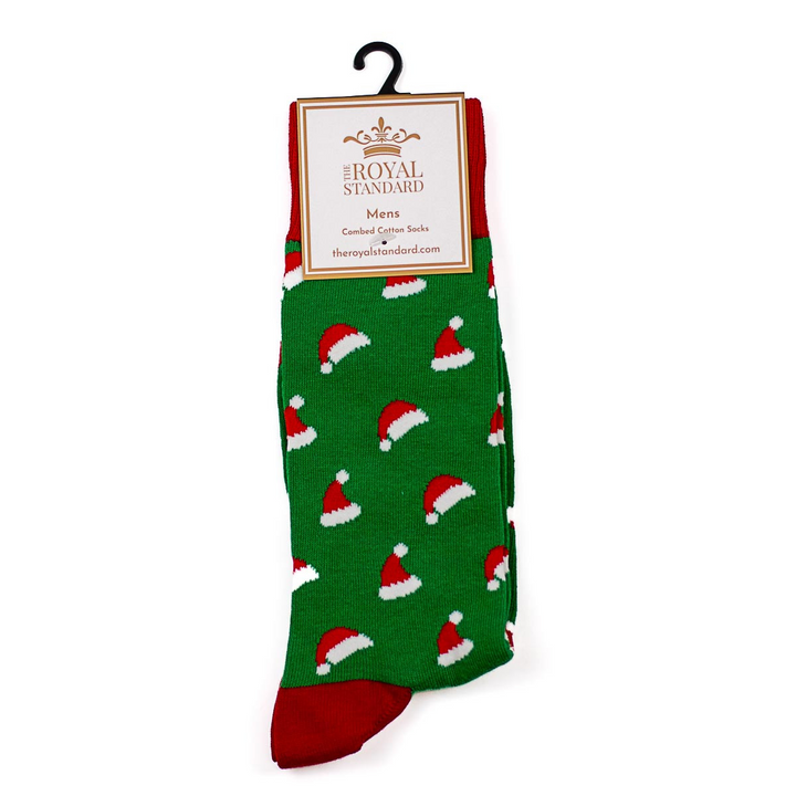 Men's Santa Hat Socks