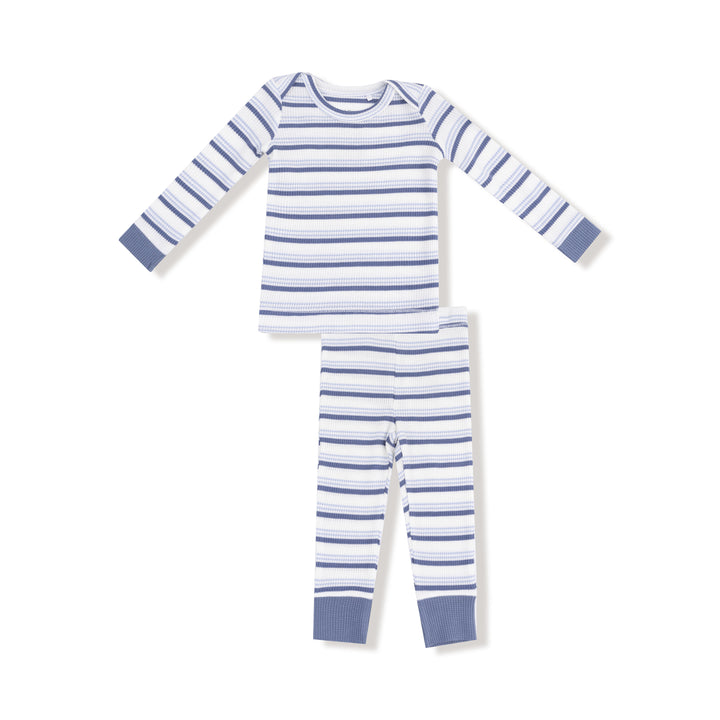 Vintage Stripe Blue Loungewear Set