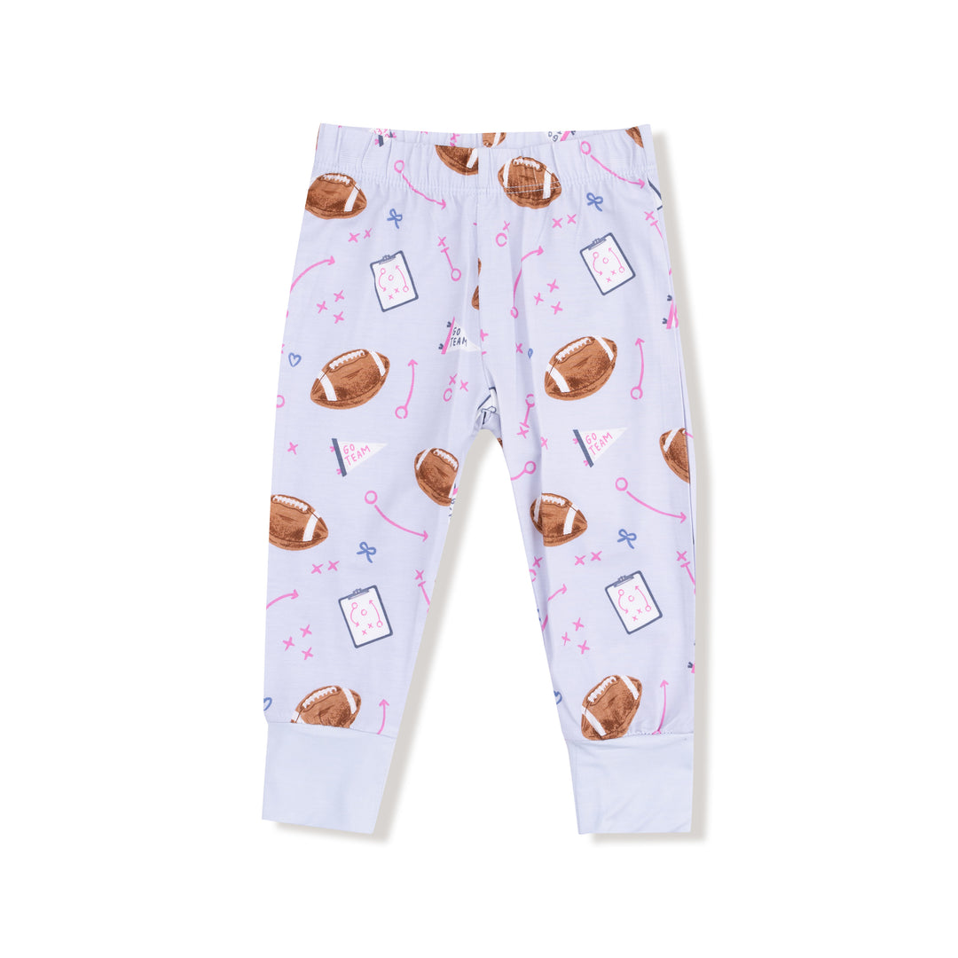 Touchdown Time Lavender Loungewear Set