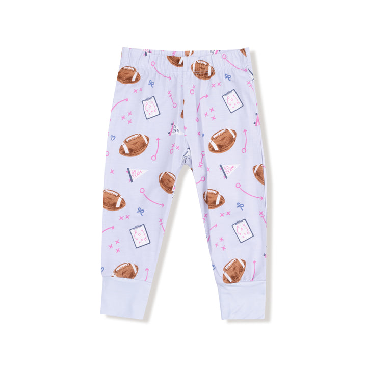 Touchdown Time Lavender Loungewear Set